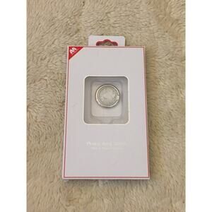 Adjustable Ring Stand, White Marble